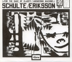 Schulte/Eriksson: 'For The Sake Of Clarity'