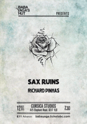 Sax Ruins + Richard Pinhas @ Baba Yaga's Hut, 12th October 2015
