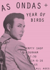 As Ondas/Year Of Birds, 14th June 2016