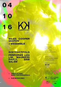 Kammer Klang, 4th October 2016
