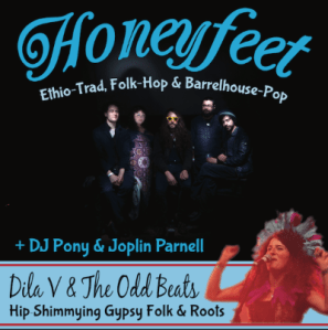 Honeyfeet + Dila V & The Odd Beats, 8th October 2016