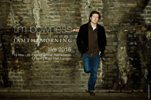 iamthemorning & Tim Bowness, 12th-18th November 2016