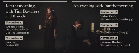 iamthemorning, November 2016 tour