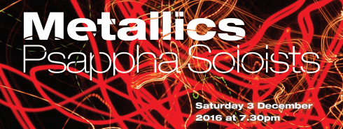 Psappha, 3rd December 2016