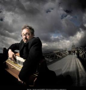 William. D Drake on the Millennium Bridge
