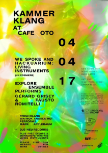 Kammer Klang, 4th April 2017