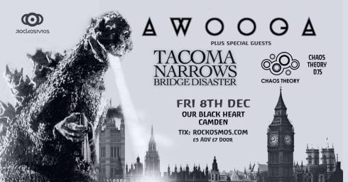 AWOOGA + Tacoma Narrows Bridge Disaster, 8th December 2017