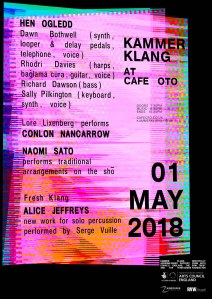 Kammer Klang, 1st May 2018