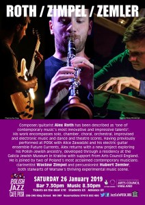 Roth/Zimpel/Zemler, 19th & 26th January 2019