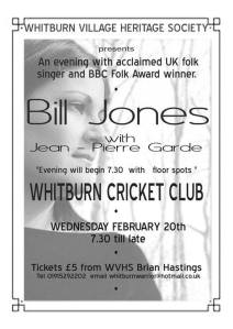 Bill Jones, 20th February 2019