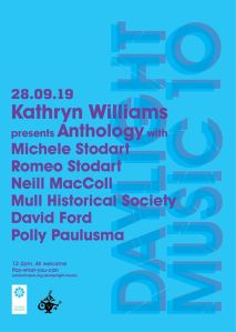 Daylight Music 315: Kathryn Williams Anthology with super special guests – 28th September 2019